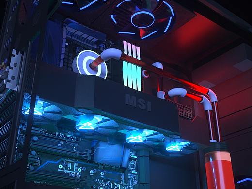 电脑主机（个人主页-ZMzkzMTA3MTI=） - Motion Graphic - 站酷设计师我焦奥原创素材 - 站酷ZCOOL