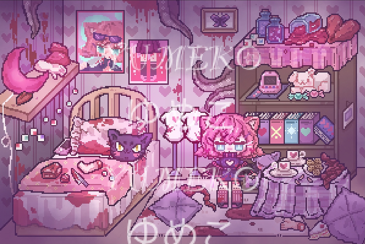一些近期的像素崽崽合集（图ZMjUyNjIyMTE2） - 像素画 - 站酷设计师MACHA99原创素材 - 站酷ZCOOL