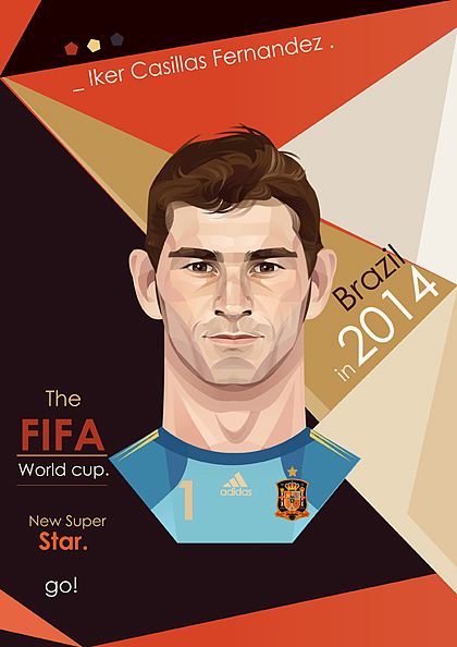 2014巴西世界杯球星插画第三弹（网易球星卡）（图ZMTcwMTI5NTI=） - 商业插画 - 站酷设计师cuichen原创素材 - 站酷ZCOOL