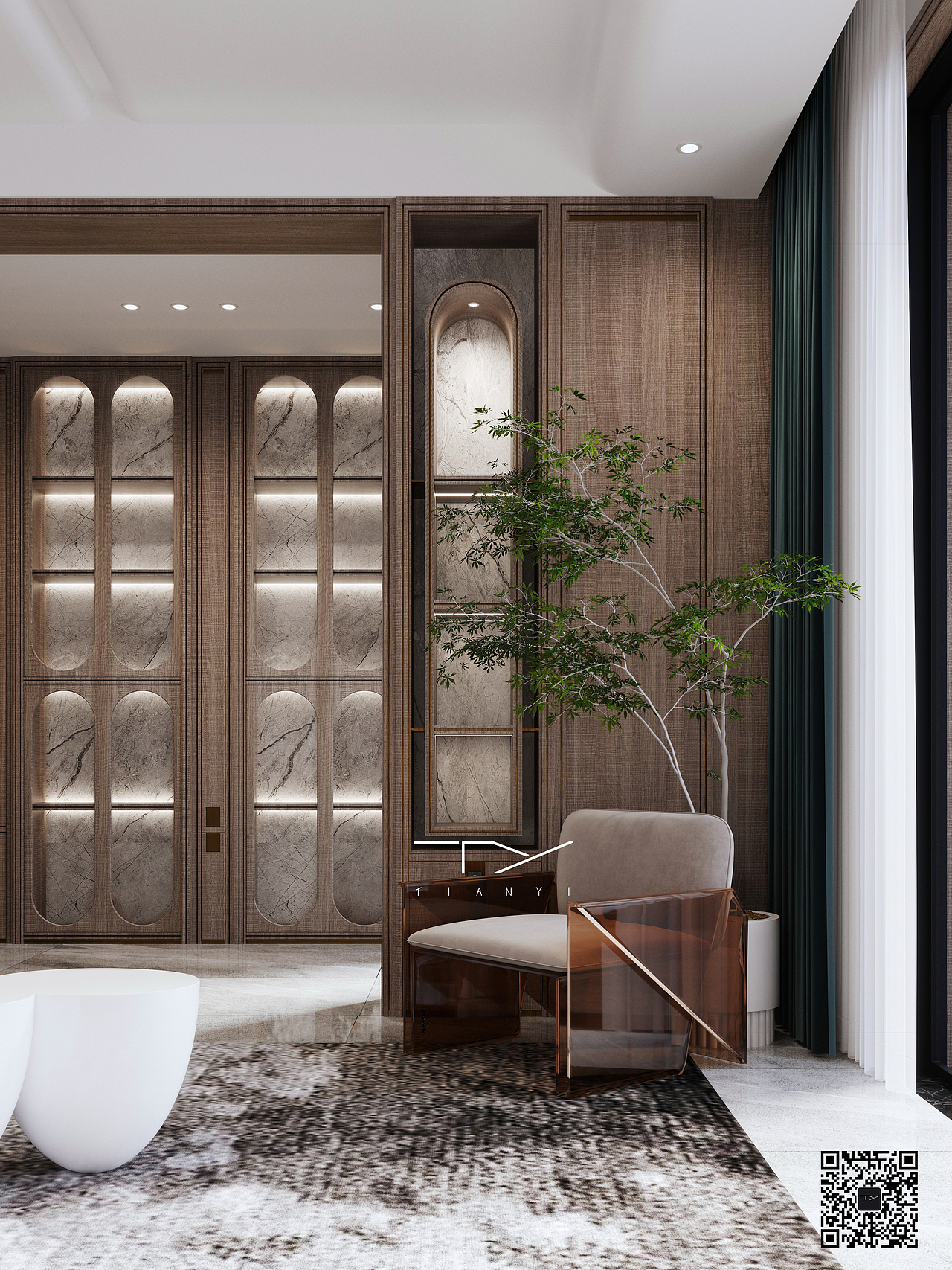 某别墅空间效果呈现