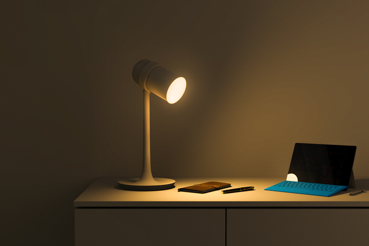 智能LED桌面台灯 - 普象网