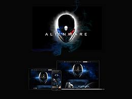 Alienware官網(wǎng)設(shè)計思路
