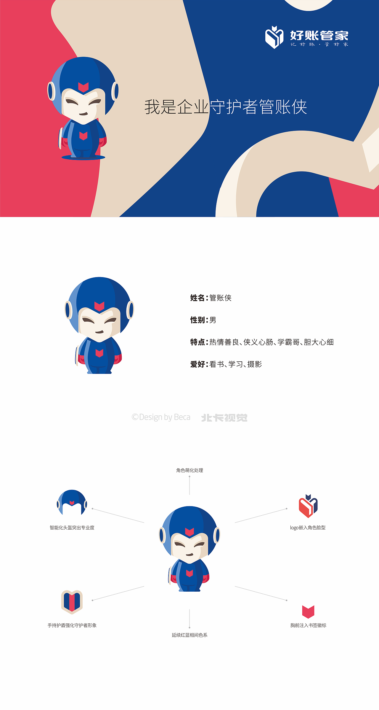好账管家/理财财税企业VI设计（图ZMjMzNjAzNDY4） - IP形象 - 站酷设计师北卡品牌设计原创素材 - 站酷ZCOOL