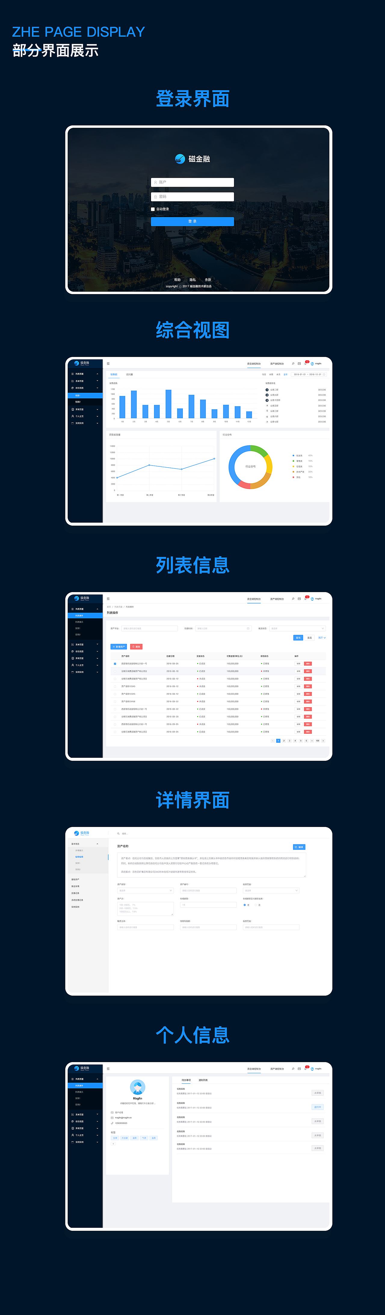 资金平台综合界面（图ZMjAzNDM5ODAw） - 软件界面 - 站酷设计师咖灰色09原创素材 - 站酷ZCOOL