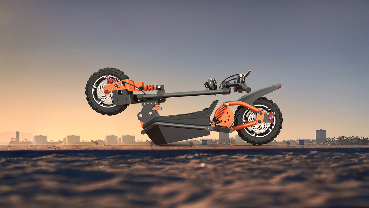 越野滑板车设计