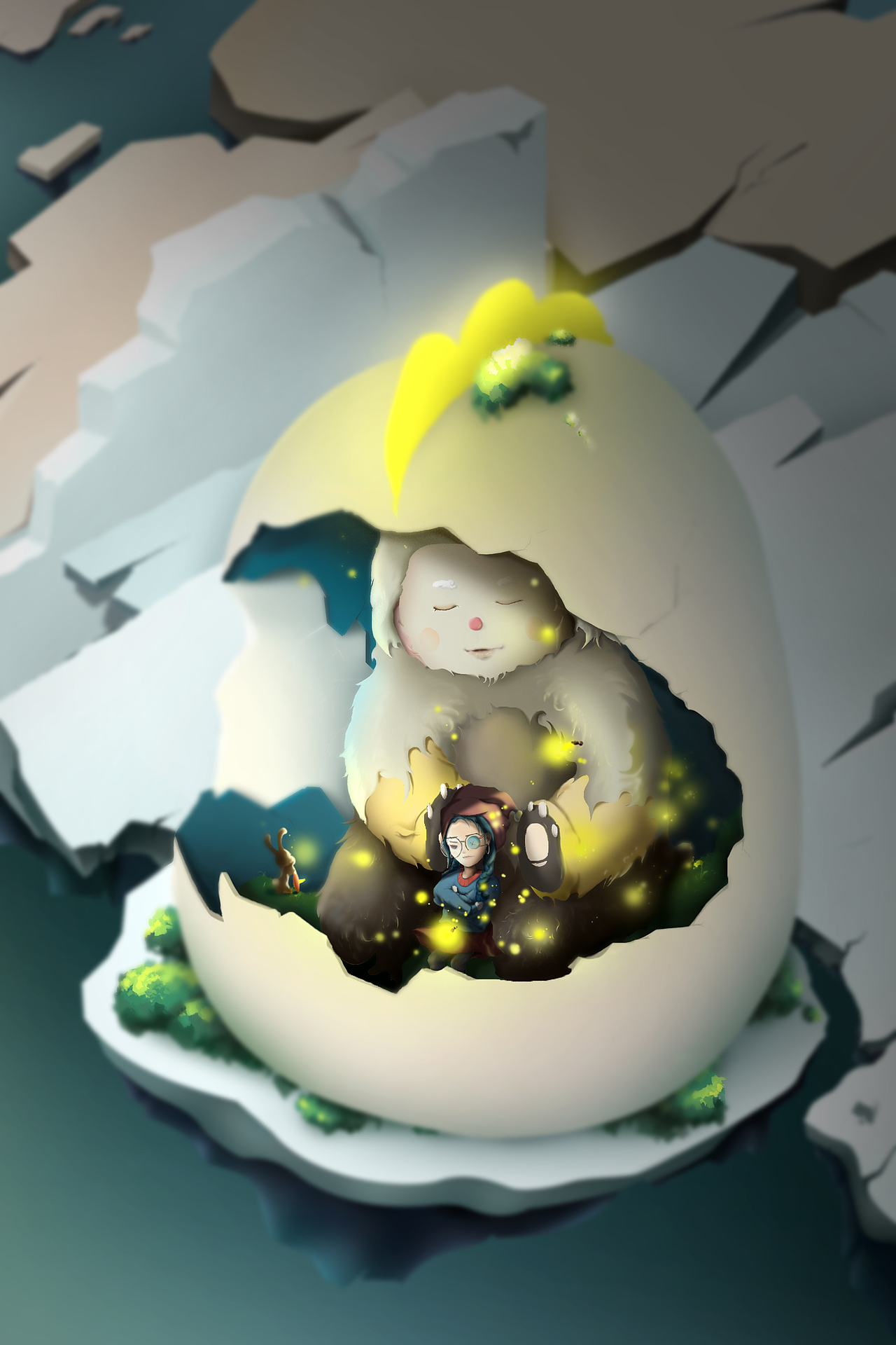 “行梦间”自闭症儿童插画设计运用与推广