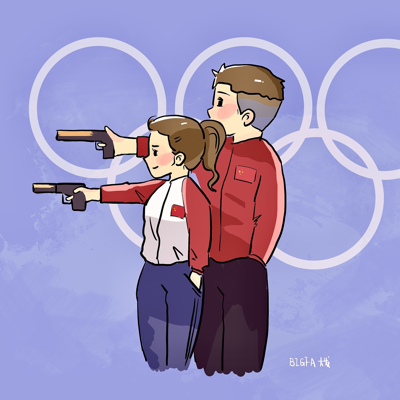 东京奥运会插画合集