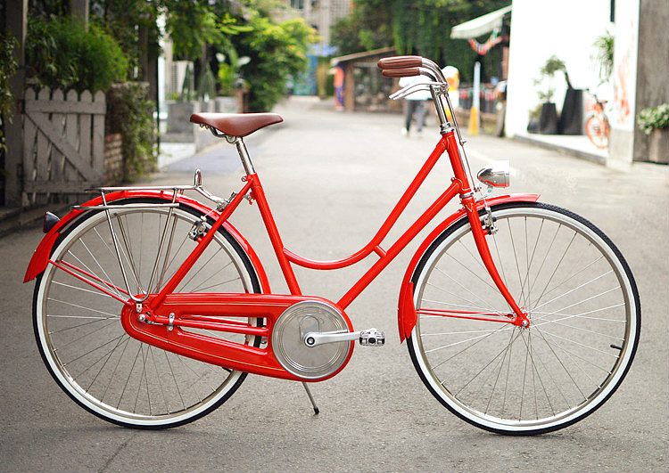 largestone女士复古自行车