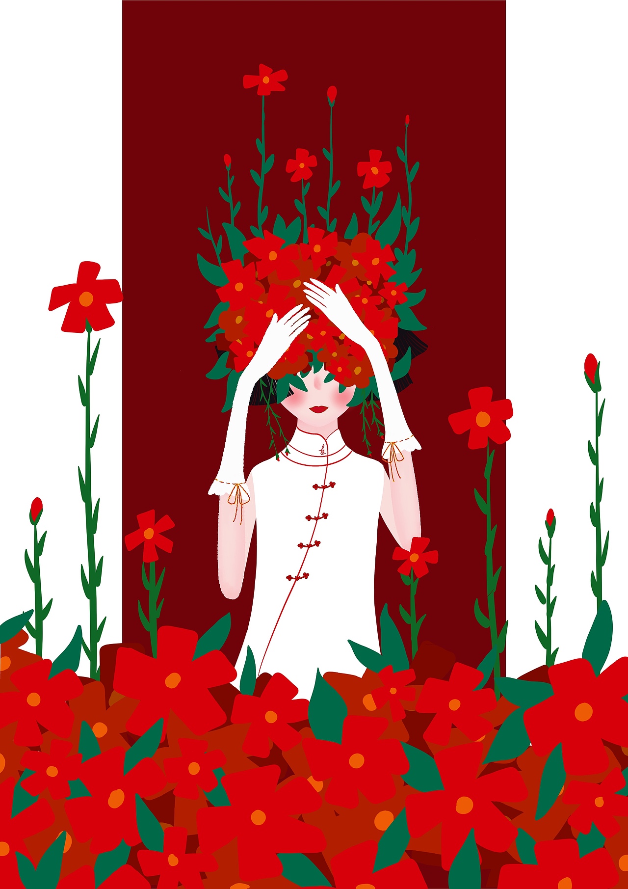 人物插画（图ZMjE0MzQwMzg0） - 创作习作 - 站酷设计师官官要努力画画呀原创素材 - 站酷ZCOOL