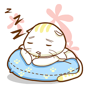 翔通动漫玉兰猫表情