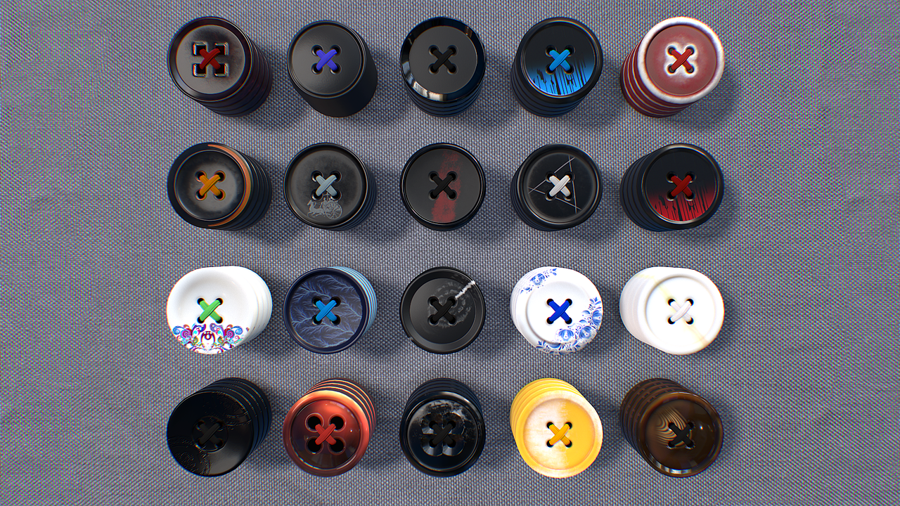 button|三维|场景|炫视大师兄_原创作品-站酷zcool