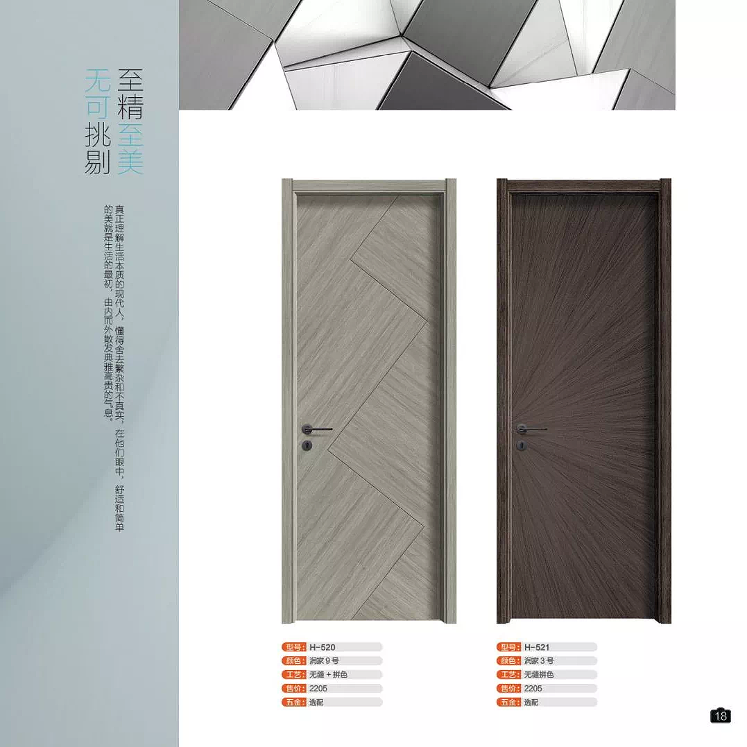 至尚名门黑晶碳纤维木门电子图册