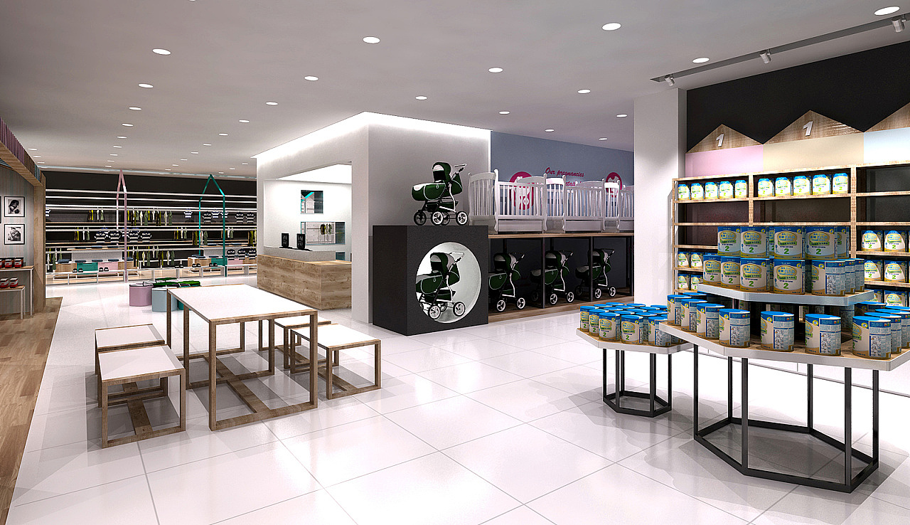 成都母婴店装修公司/成都母婴店装修设计/母婴店设计