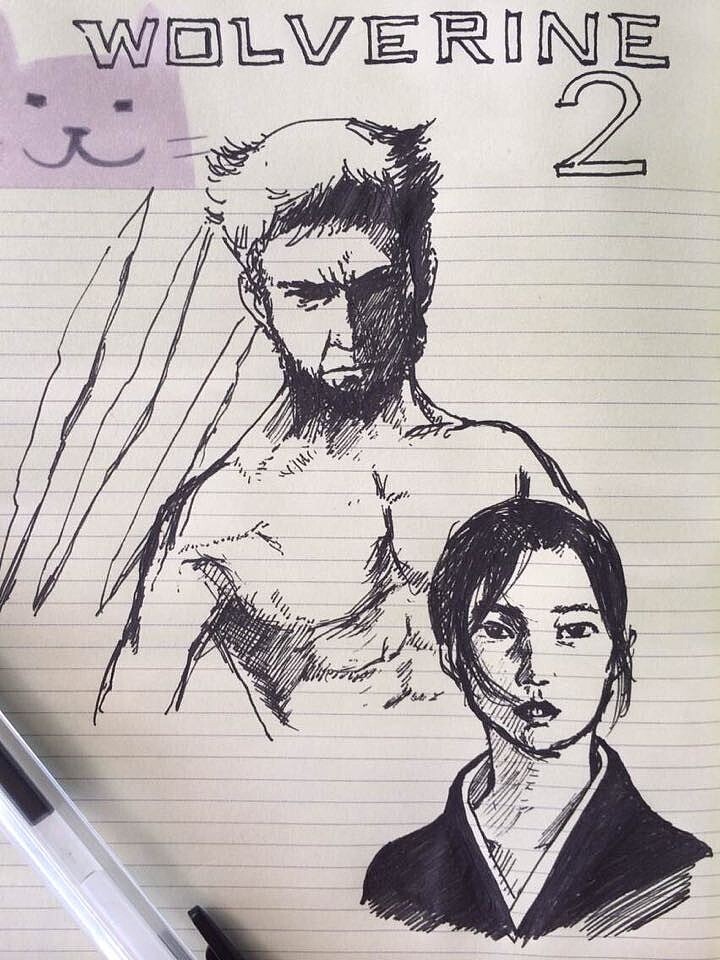 一些电影人物绘画一