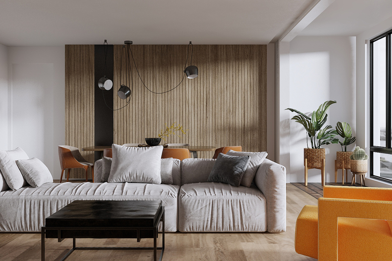 东北大板|空间|家装设计|木质板子_原创作品-站酷(zcool)