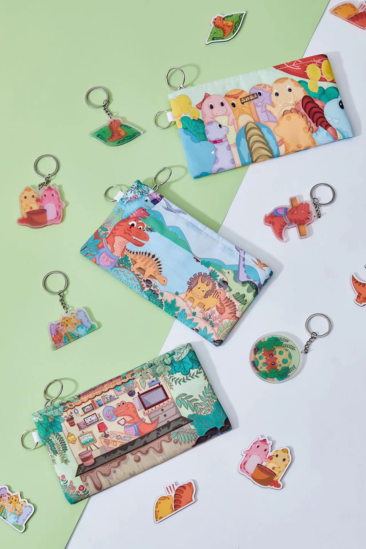 《恐龙先生的杂货铺》儿童原创系列绘本（图ZMjgwMDQ5OTQw） - 绘本 - 站酷设计师萱家小可爱原创素材 - 站酷ZCOOL