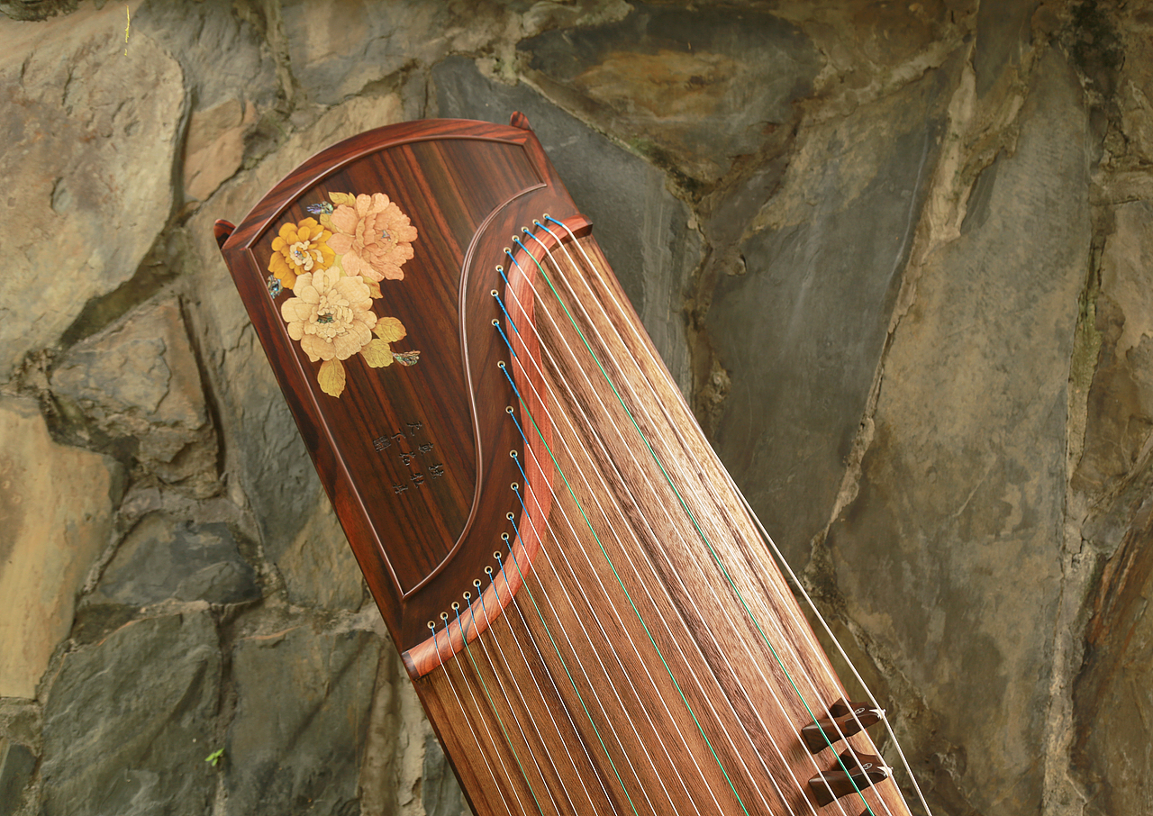 煌上煌古筝真牡丹