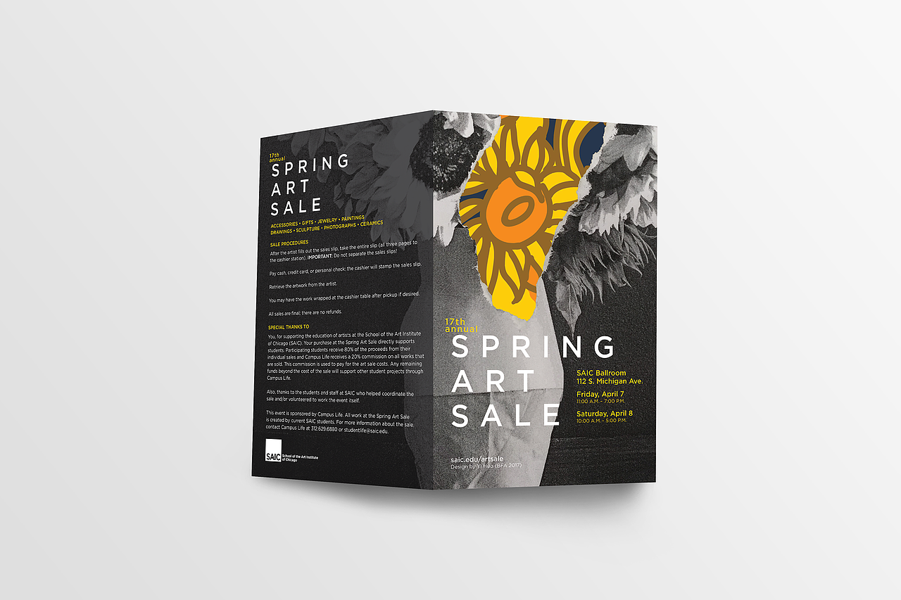 活动宣传品牌设计 | 春季艺术品售卖会（图ZMTE3NTcwMDc2） - 宣传物料 - 站酷设计师一一设计Yiart原创素材 - 站酷ZCOOL