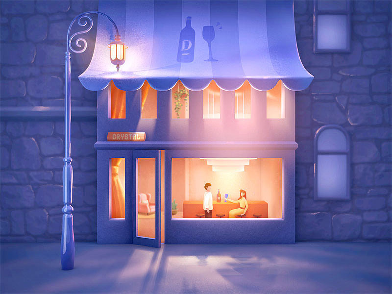 Dribbble 02（图ZMTY4NTc0NDM2） - 艺术插画 - 站酷设计师雨木木Crystal原创素材 - 站酷ZCOOL