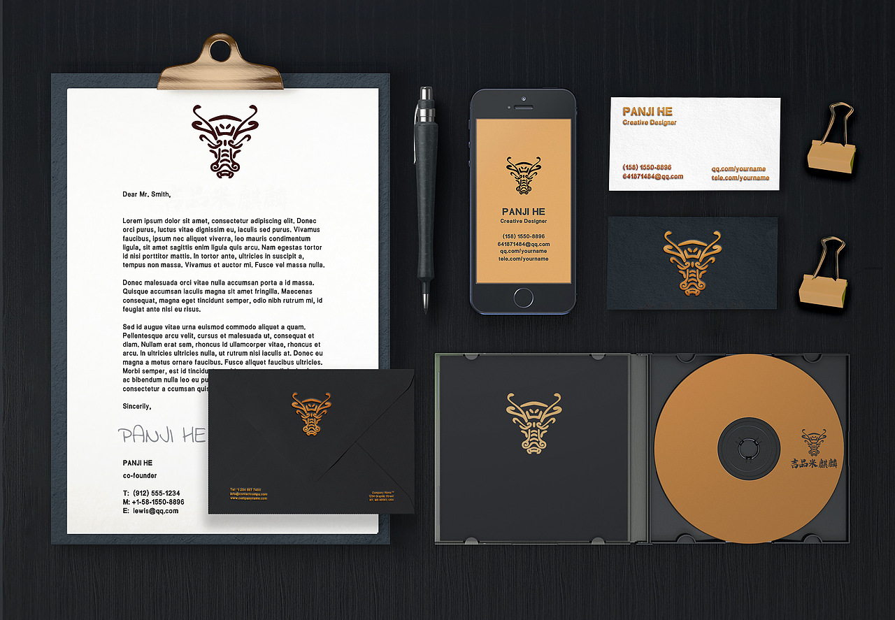 1原创作品平面品牌米logo麒麟标志包装设计1楽桃脆啵啵dedixiao·190