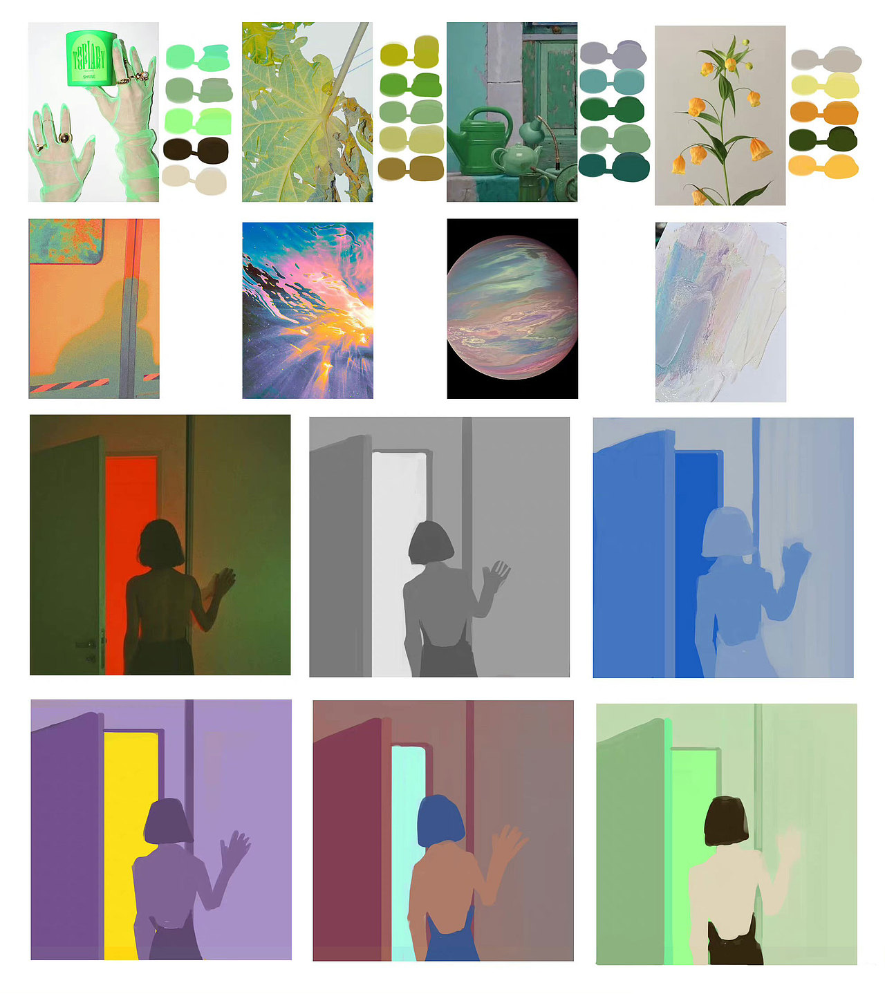 色彩派对30天 day1（图ZMzMxNzE5ODIw） - 创作习作 - 站酷设计师正在摸鱼的鬼鬼原创素材 - 站酷ZCOOL