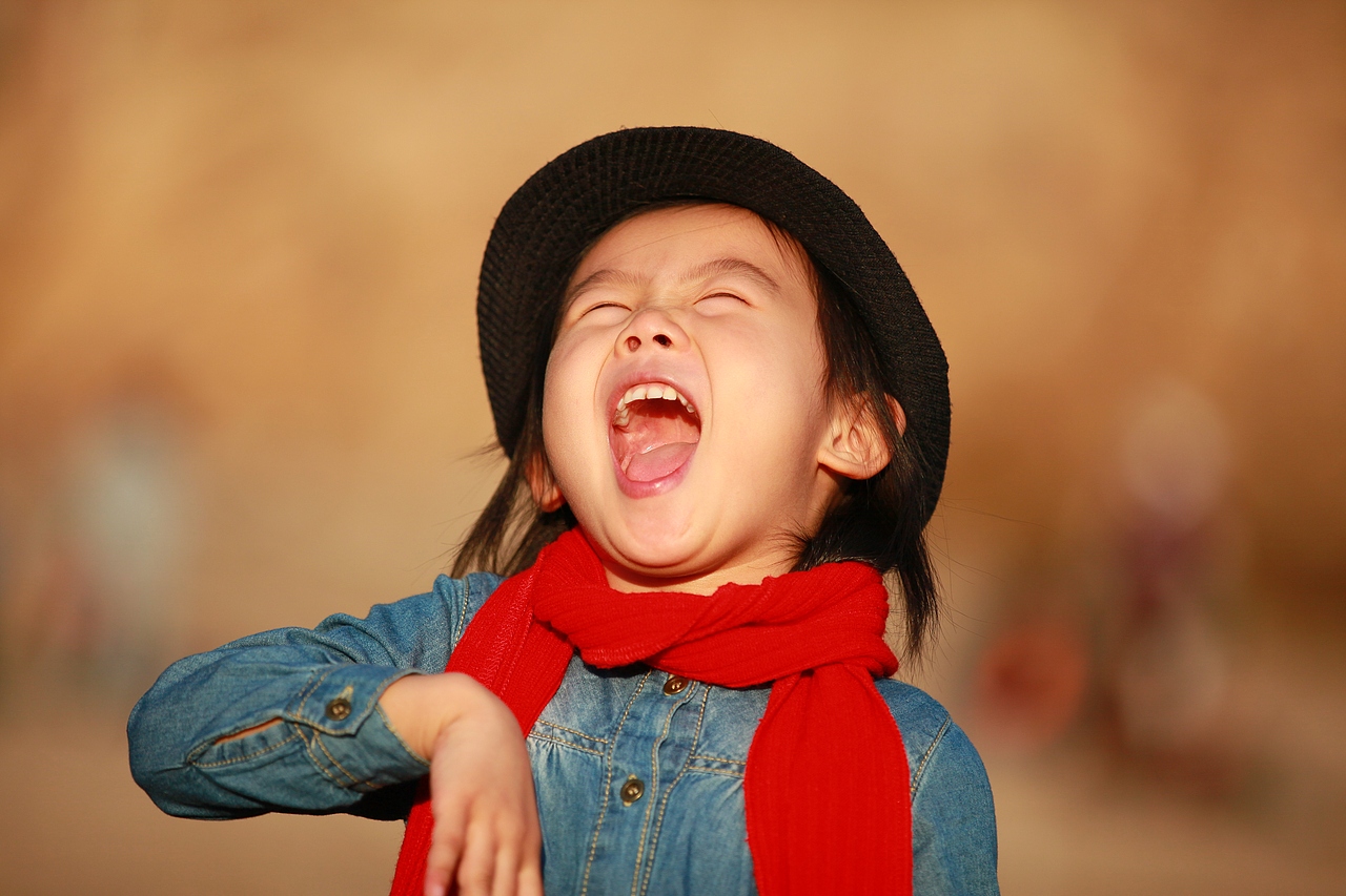 【纯真的笑】-正式学习摄影纪念