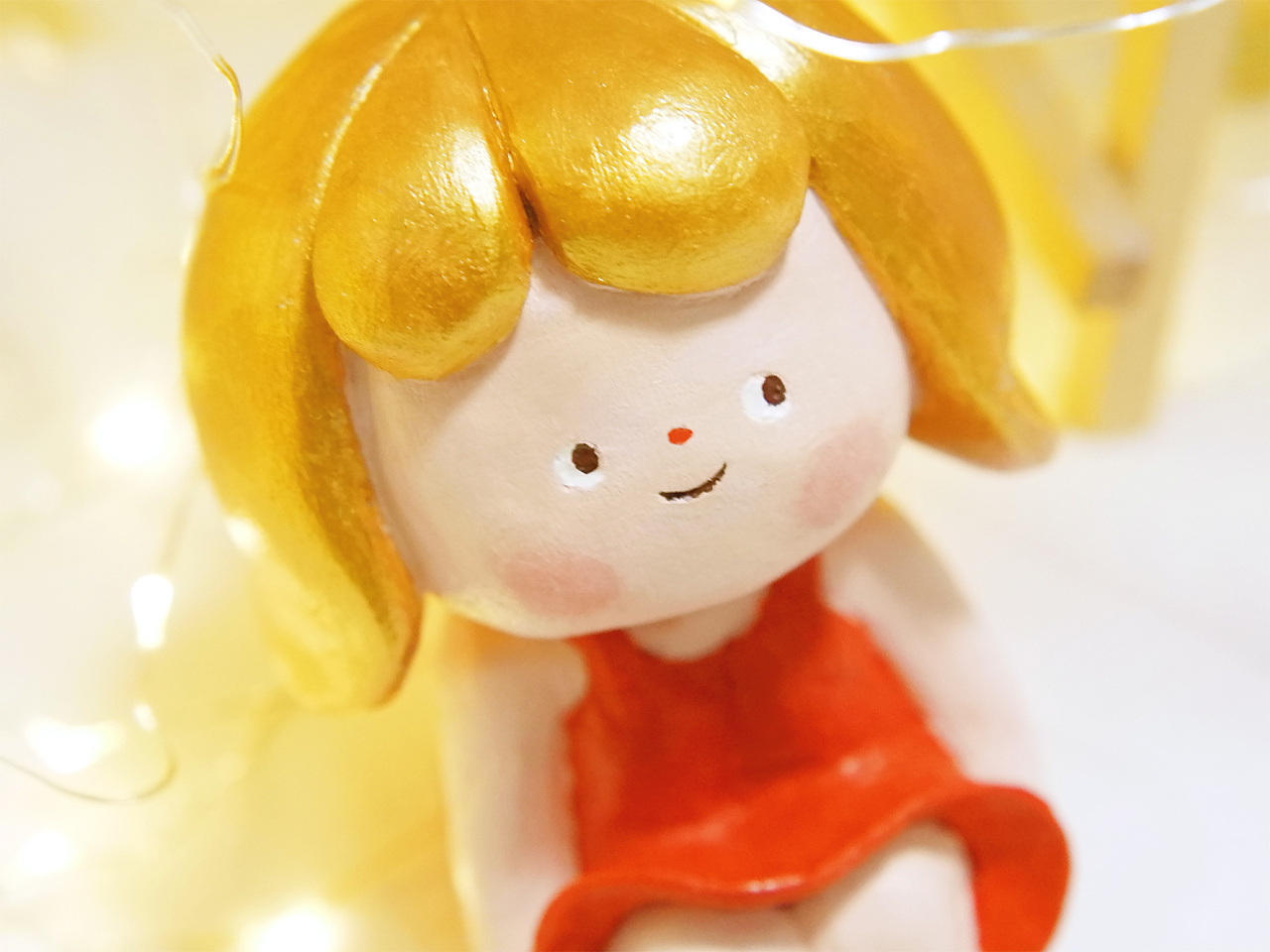 ann 石粉黏土小人|手工艺|手办/模玩|蚊多多 - 原创作品 - 站酷