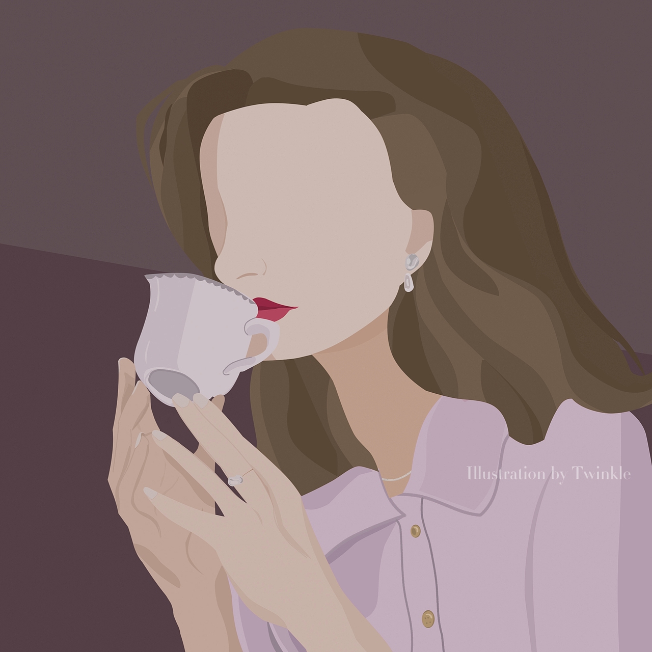 原创插画10｜复古法国风（图ZMjQyMDAyOTI4） - 商业插画 - 站酷设计师Twinkle君小颜原创素材 - 站酷ZCOOL