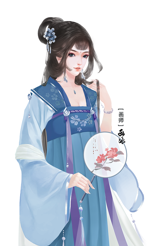 古装立绘女（图ZMTAzOTk1MDgw） - 商业插画 - 站酷设计师画冰原创素材 - 站酷ZCOOL