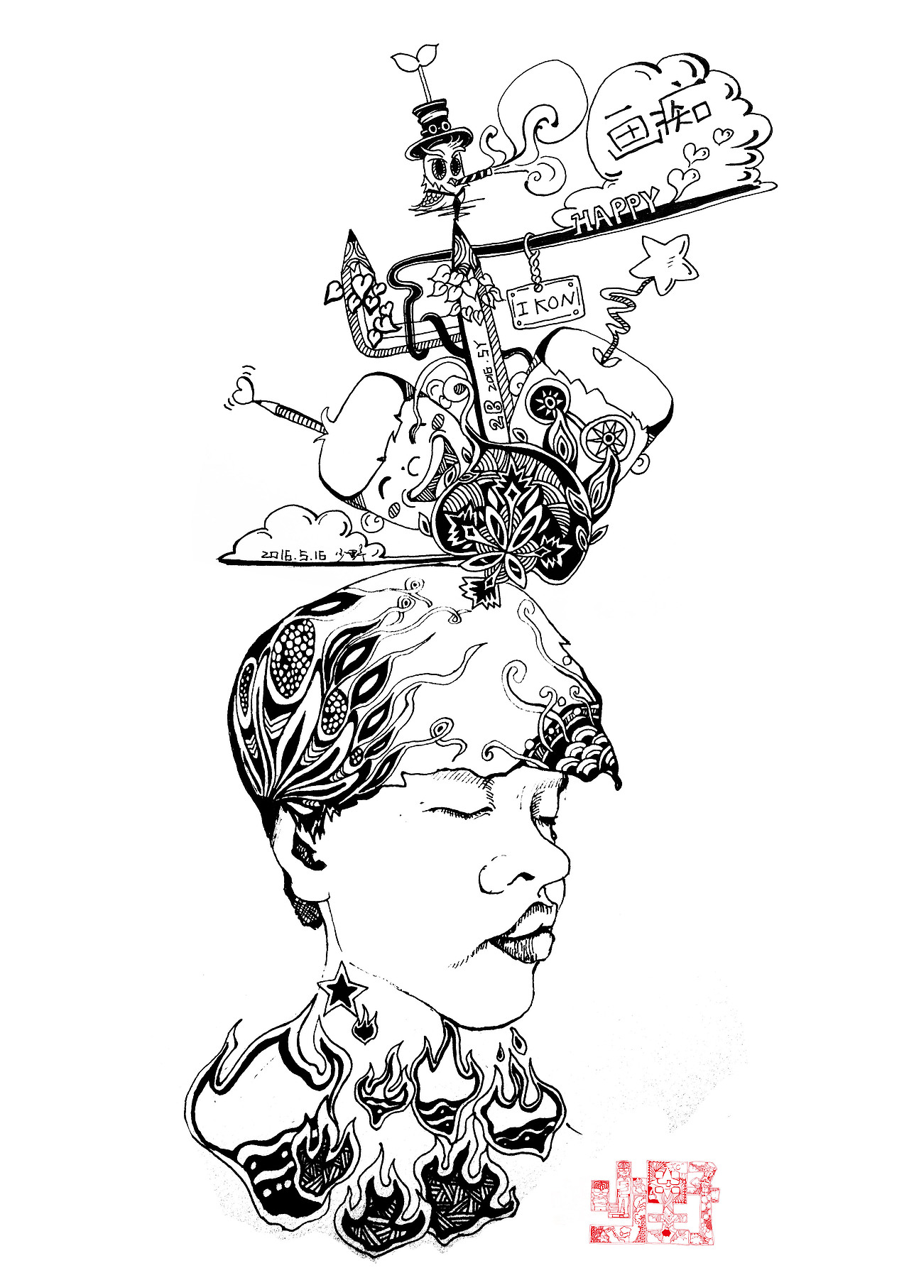 画痴少野（图ZNTA1NjA5Njg=） - 商业插画 - 站酷设计师少野1029原创素材 - 站酷ZCOOL