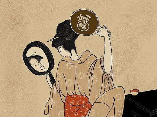 臨摹浮世繪（個人主頁-ZNDk2Nzc2MTY=） - 創(chuàng)作習(xí)作 - 站酷設(shè)計師ScarlettShu原創(chuàng)素材 - 站酷ZCOOL