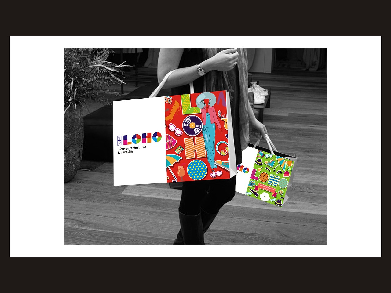 LOGO乐活地产商业