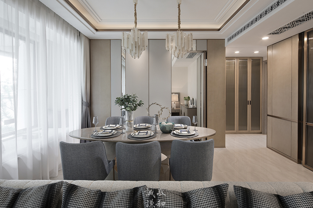 【诚敬谦和 建筑空间摄影】 上海西岸公园样板房