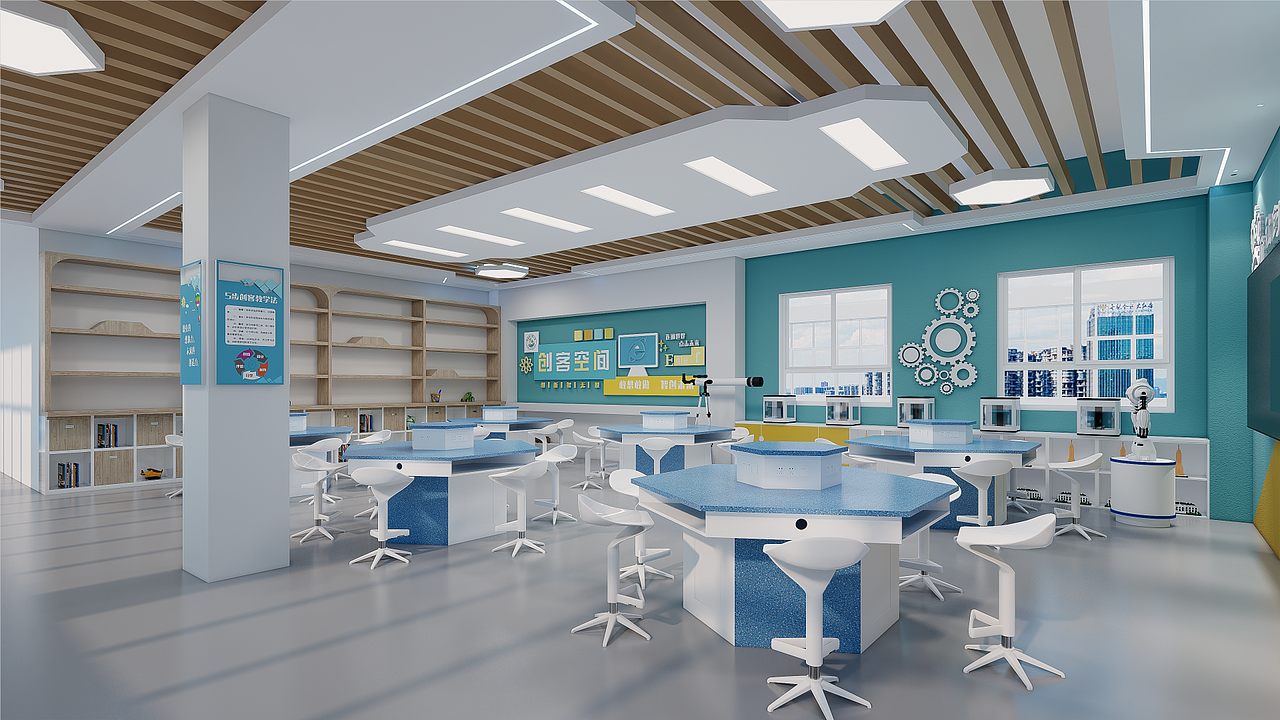 某学校创客教室