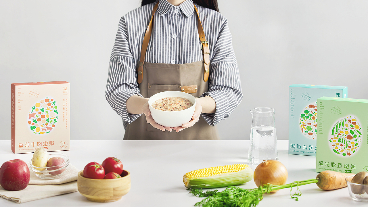 包裝＆網頁｜裸廚房大寶寶粥（图ZMjU3Nzc2NTIw） - 包装 - 站酷设计师jiangjiangXin原创素材 - 站酷ZCOOL