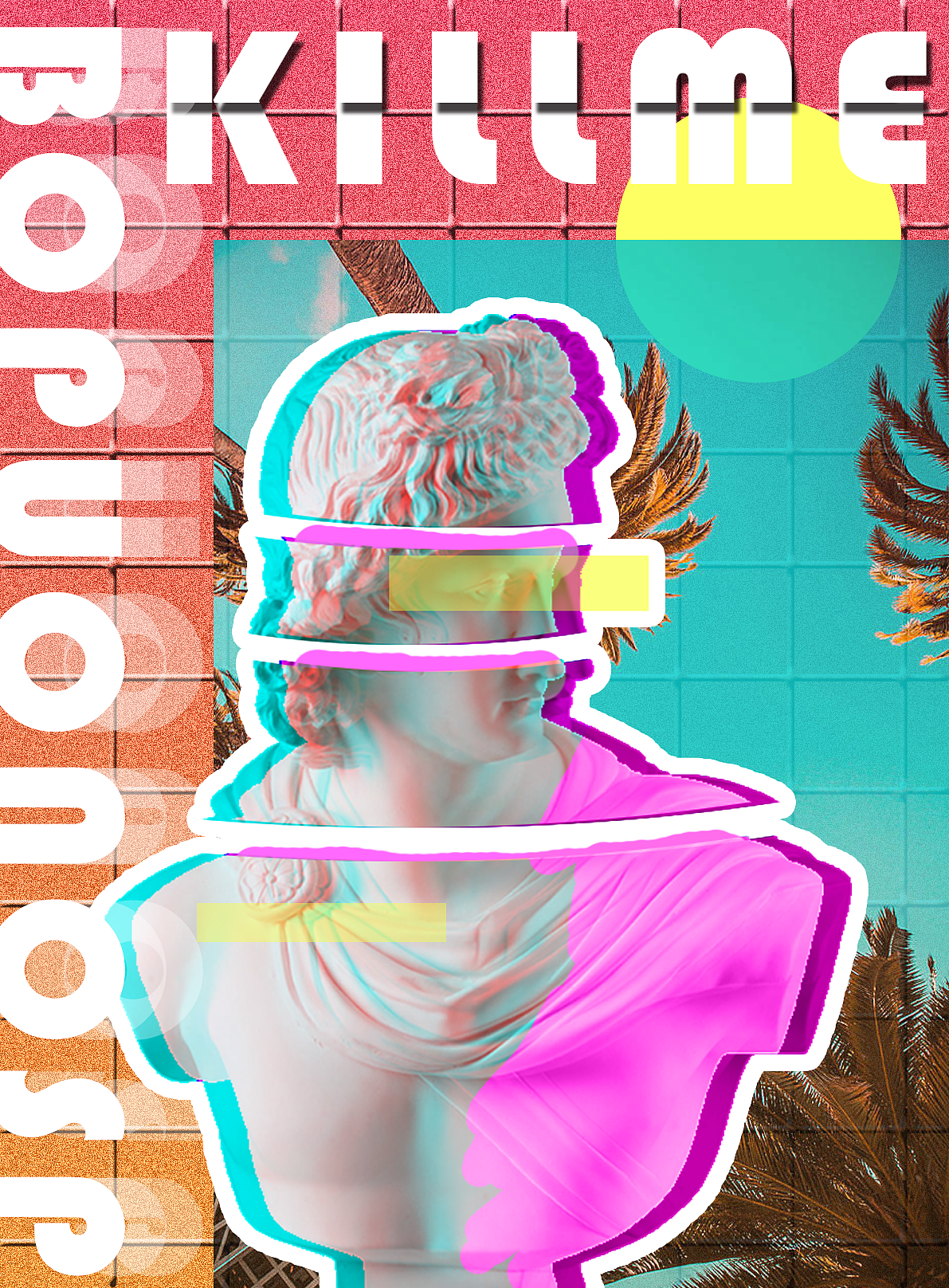 故障大卫（图ZMjY1MjQyMDE2） - 海报 - 站酷设计师昕宝在冲浪原创素材 - 站酷ZCOOL