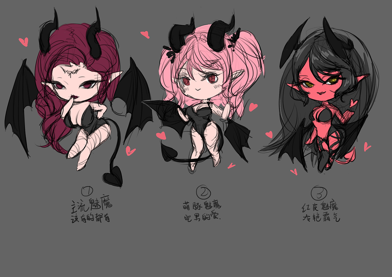 Q版手游项目原画及美宣