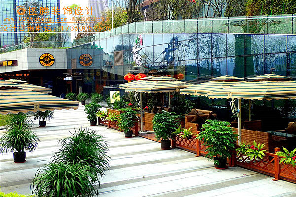 德阳花园餐厅装修|花园艺术餐厅布局设计|图腾创意