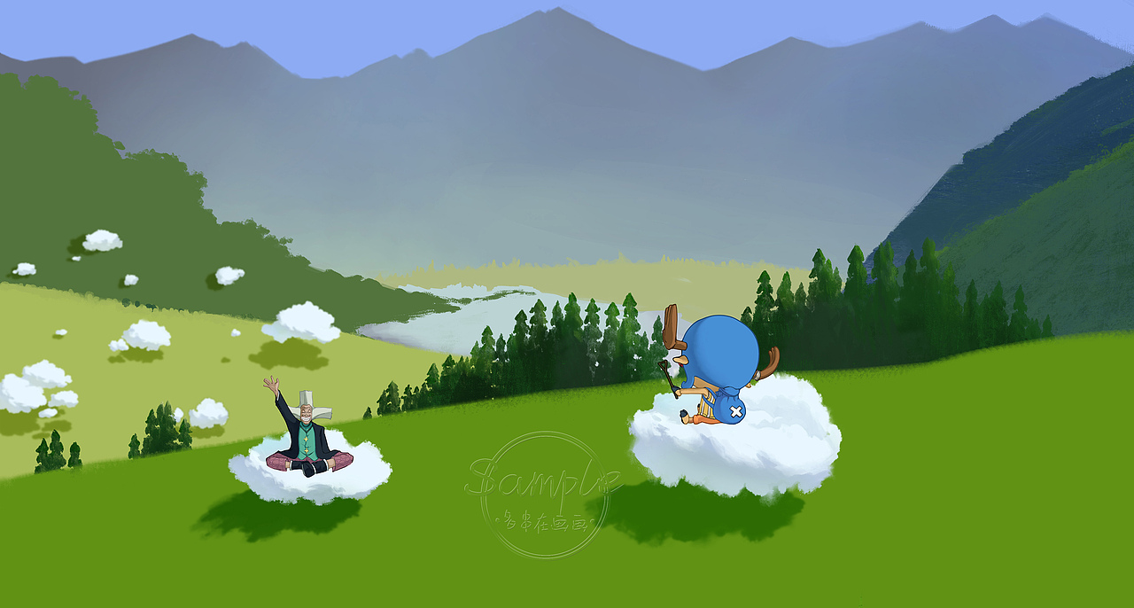 绘画过程展示（图ZMzE0Mjg2NjY4） - 创作习作 - 站酷设计师多串在画画原创素材 - 站酷ZCOOL