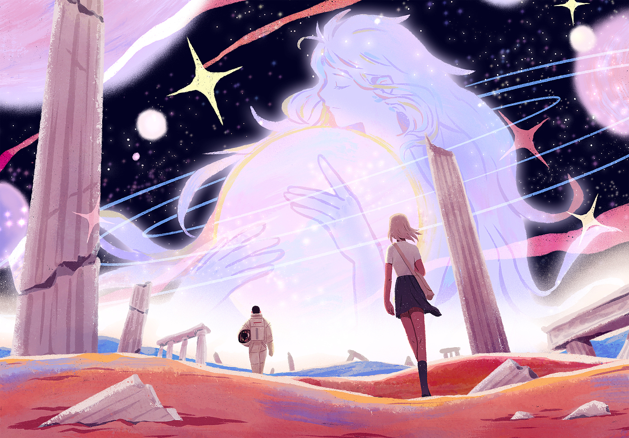 《宇宙唱片》短篇漫画内页插画合集