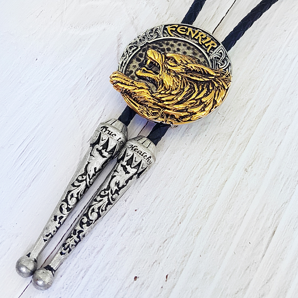 北欧神话芬里尔巨狼波洛领带灭世魔狼弑神邪狼Fenrir