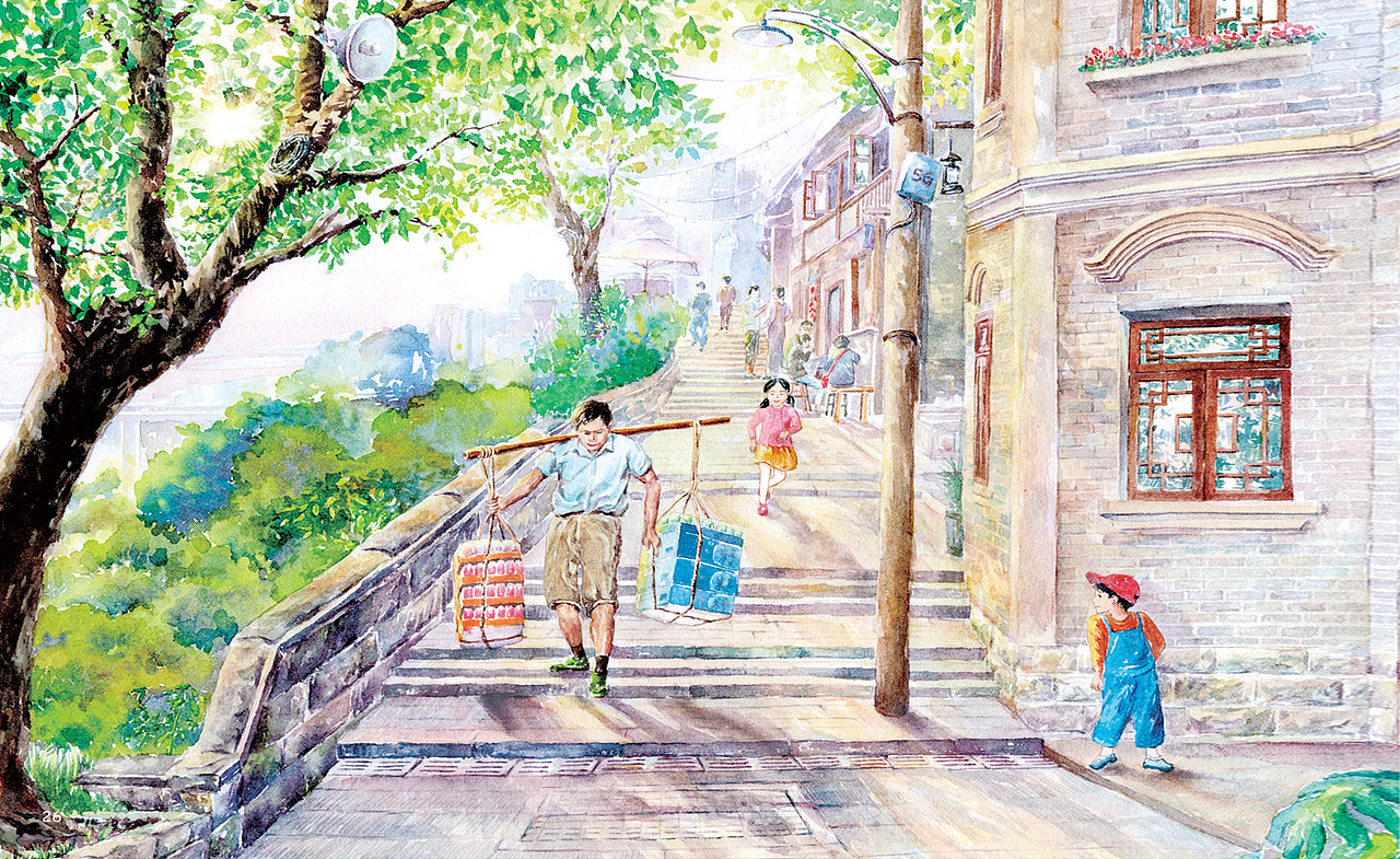 绘本《重庆正在说》(图ZMzU4MDM3MzMy) - 绘本 - 站酷设计师DeerHorse鹿马原创素材 - 站酷ZCOOL