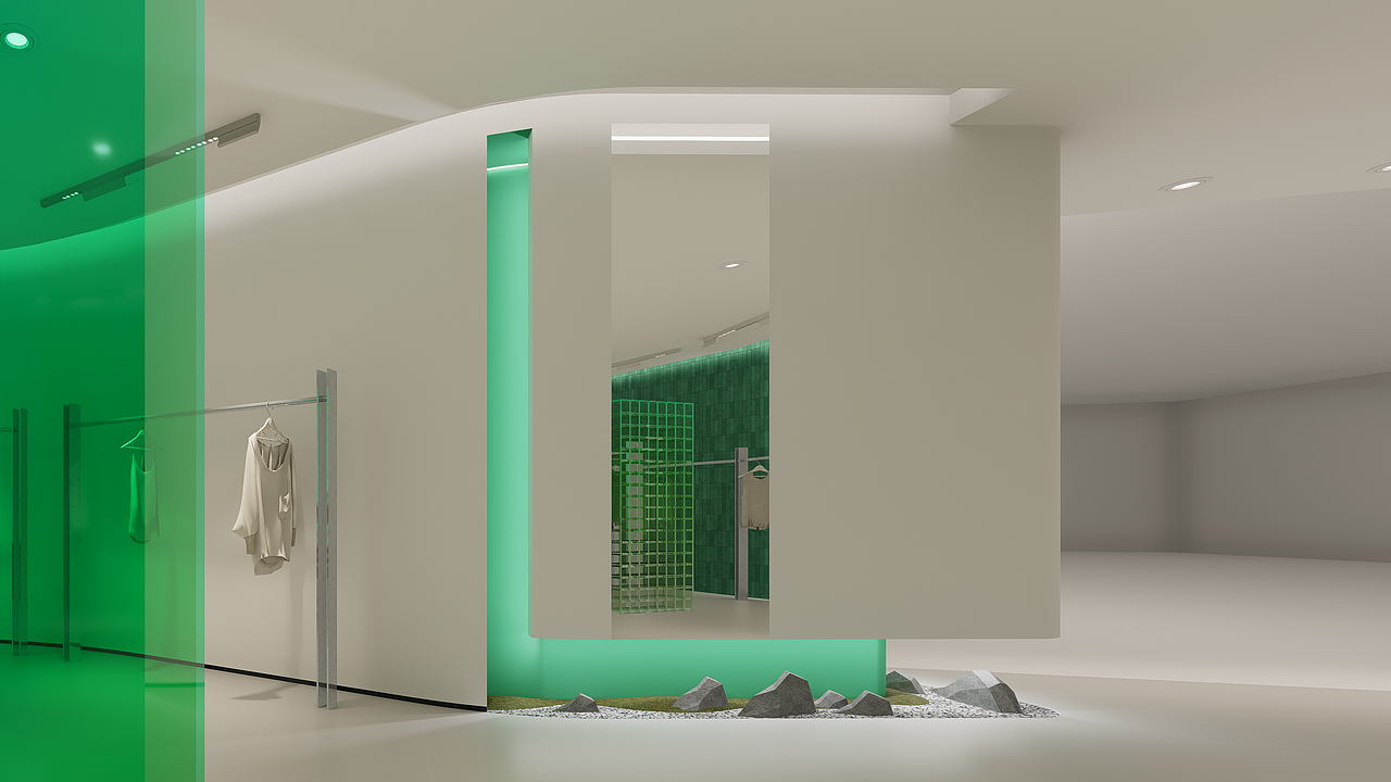 绿 · 野（图ZMzU0NzM1Nzg0） - 商业空间设计 - 站酷设计师行野L原创素材 - 站酷ZCOOL