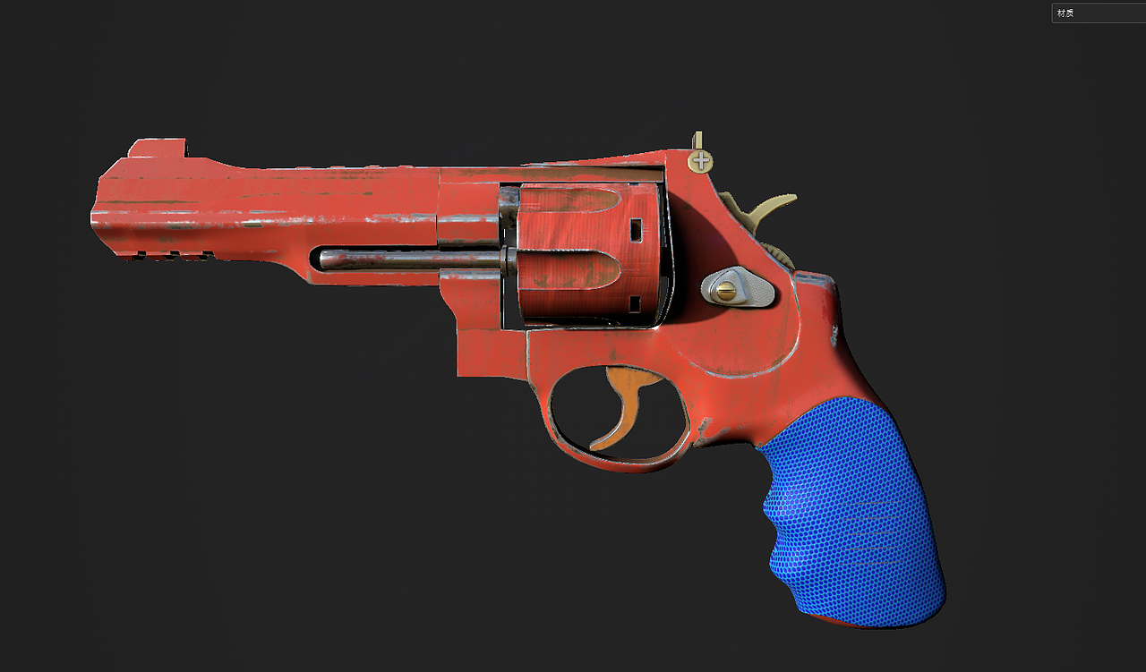 C4D-R8左轮手枪建模渲染—— R8一响爹妈白养（图ZMzMzODk4ODU2） - 产品 - 站酷设计师务檀原创素材 - 站酷ZCOOL