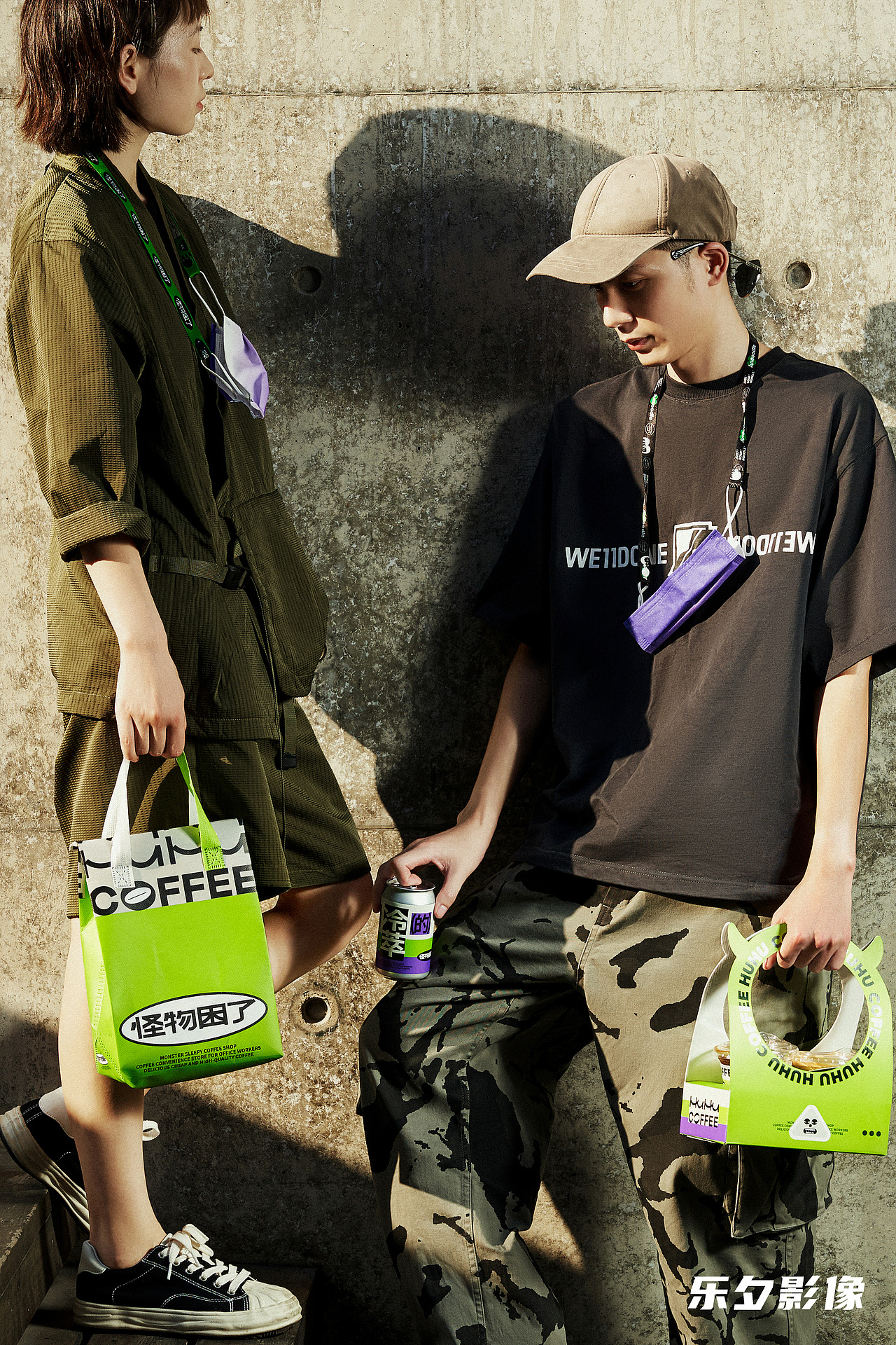 潮牌咖啡 | 怪物困了 x 乐夕影像