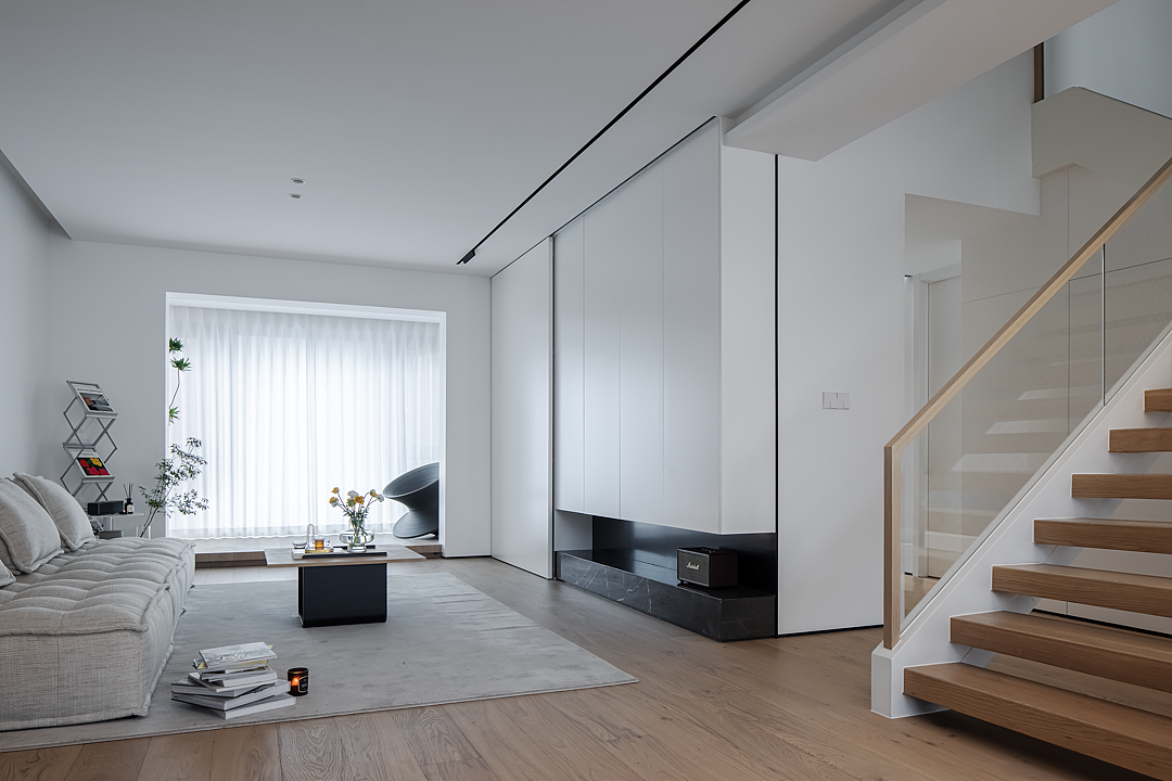 161㎡极简家,向心而居享受家的温馨!