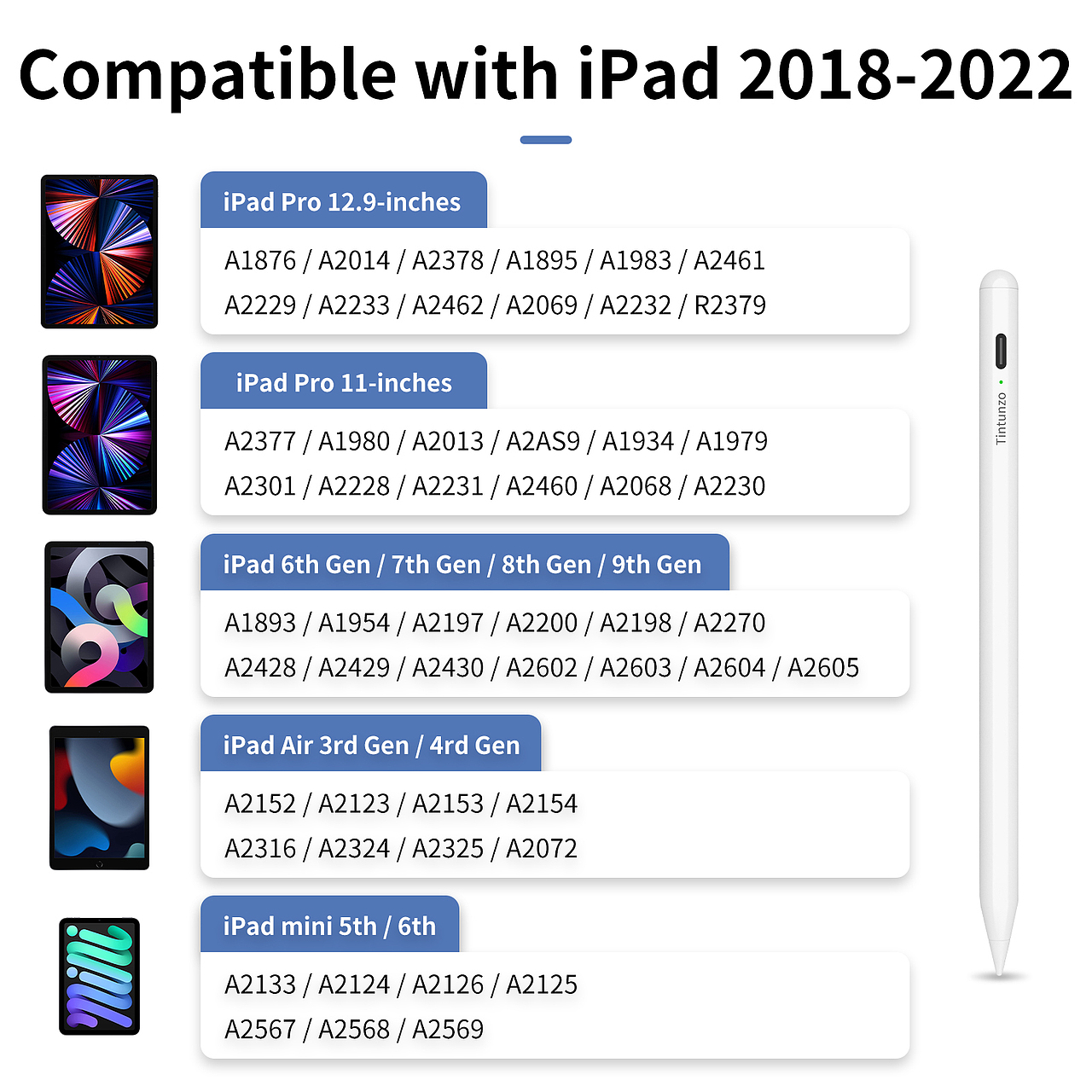 亚马逊主图 苹果笔apple pencil同款产品