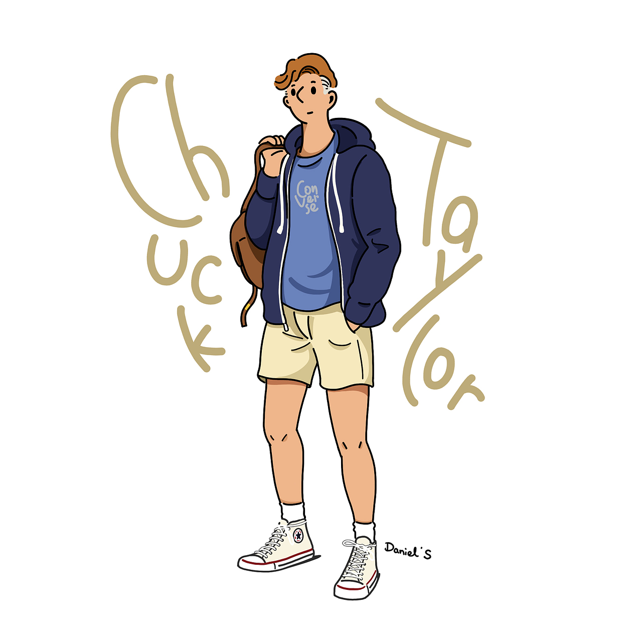 丹尼尔生活志手绘男士穿搭710