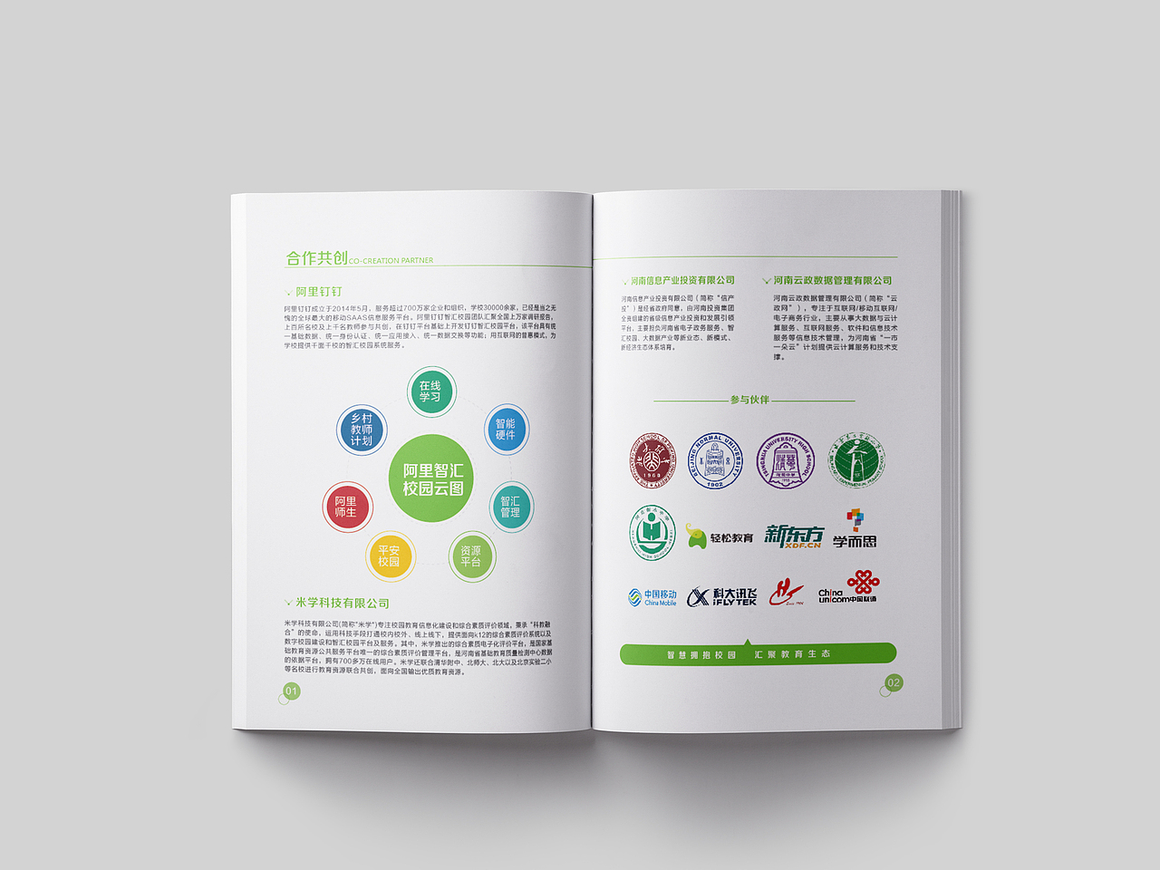 钉钉+智汇校园项目画册