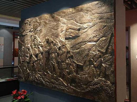 党建展厅玻璃钢浮雕设计